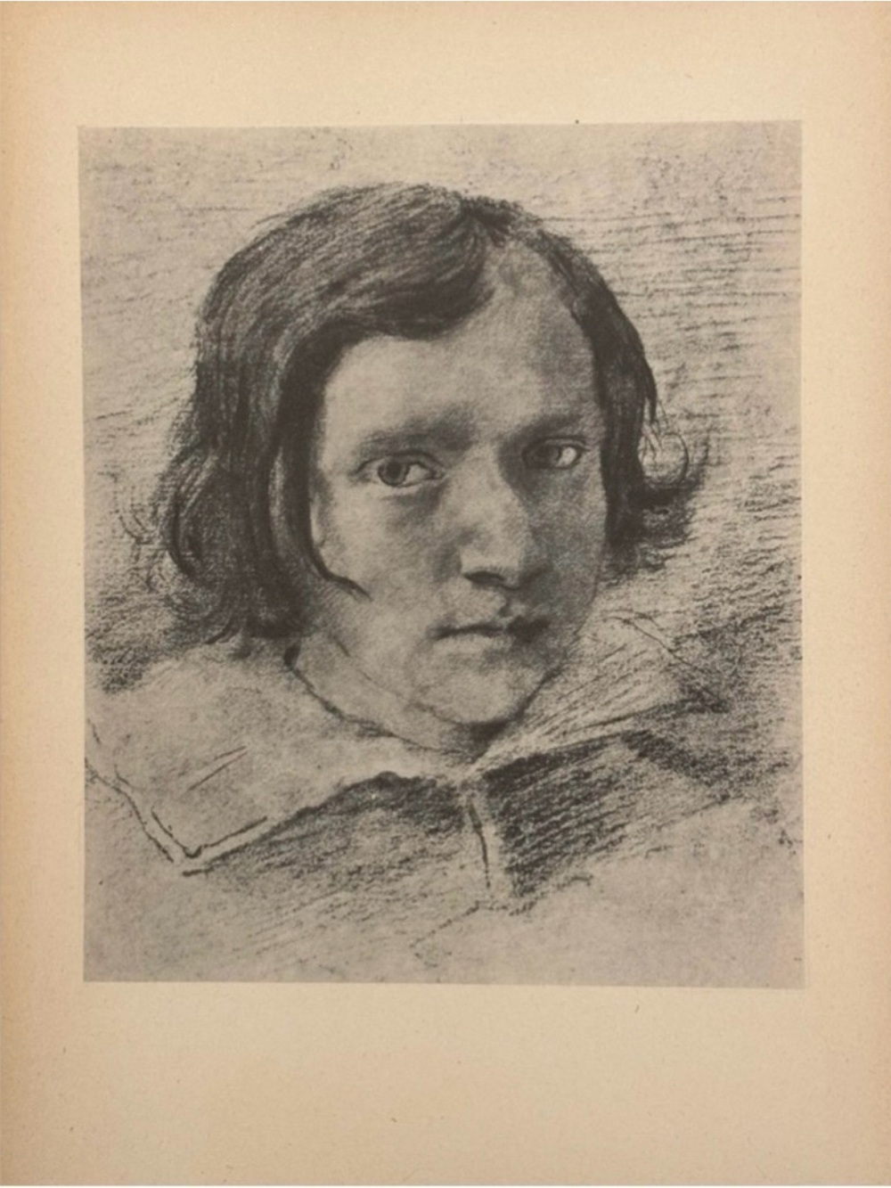 CHILD Giovanni Gian Lorenzo Bernini Fine Art Print Antique Original Vintage 40’s